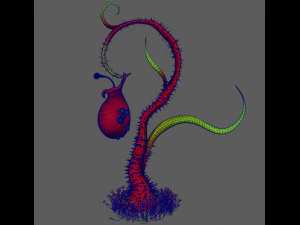 fantasy plants 3D Model