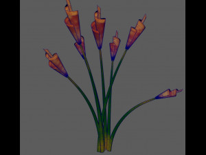 fantasy plants Modèle 3D