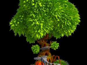 fantasy plants Modèle 3D