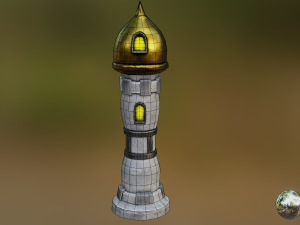 tower 3D-Modell