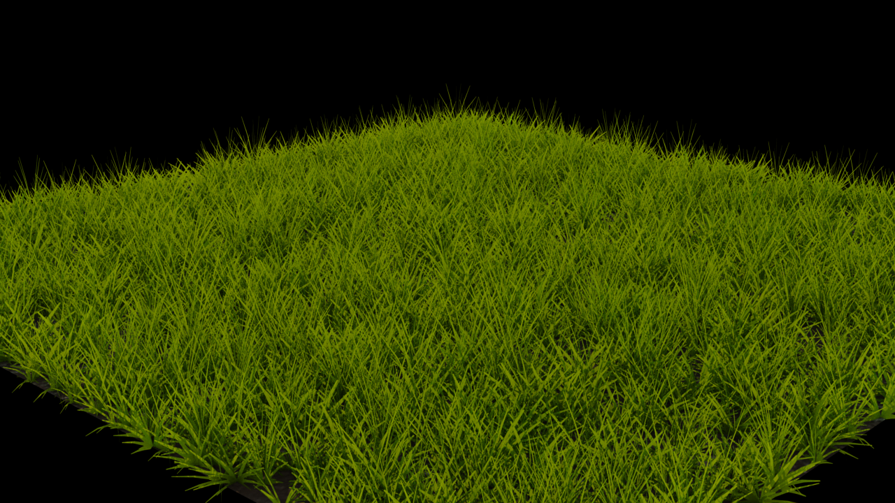 grass blender Free 3D Model Bush 3DExport