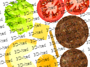 burguer 3D Model