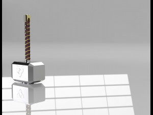 thor hammer 3D Print Model