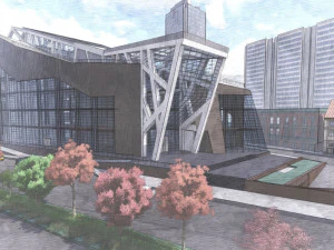 Einkaufszentrum 3D Modell