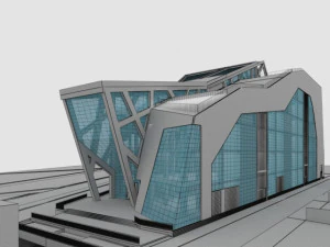 shopping mall 3D Model