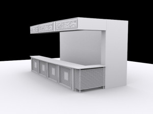 modern-classic bar 3D Модель