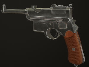 mannlicher m1896 3D मॉडल