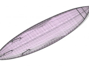 Surfbrett 5 3D Modell