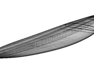 surfboard 57 3D Model
