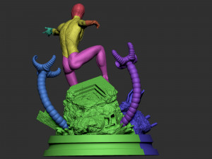 spiderman milles moralres 3Dプリントモデル