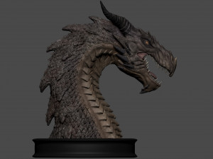 dragon bust 3D Принт Модель