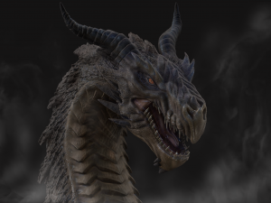 dragon bust 3D Принт Модель