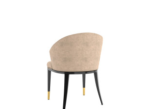 hadley dining chair Model 3D