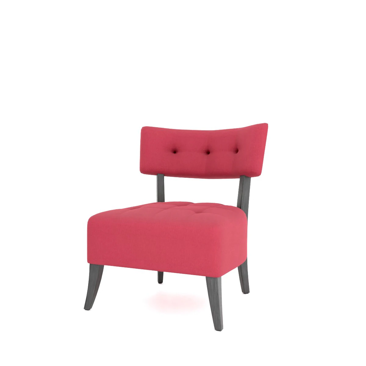 herman red chair 3D Model .c4d .max .obj .3ds .fbx .stl .blend 