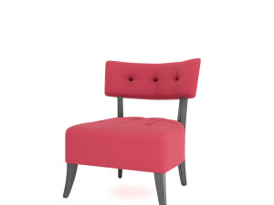 herman red chair 3D-Modell