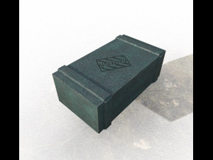 military boxes Model 3D