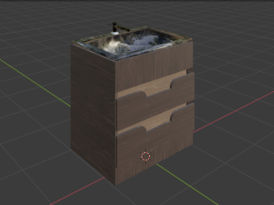 washbasin fbx mtl obj 3D Model