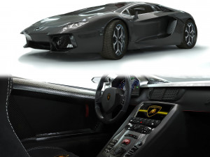 aventador 3D Модель