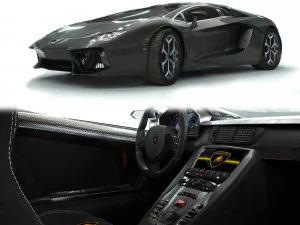 aventador 3D Model