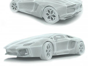 aventador 3D Model