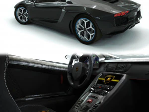 aventador 3D Model