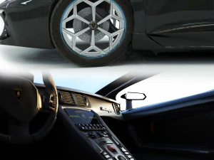 aventador 3D Model
