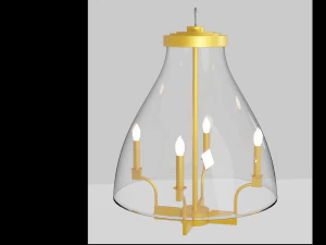 L&acirc;mpada Modelo 3D