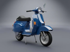 vespa pk-50 1982 Modello 3D