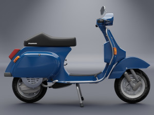 vespa pk-50 1982 Modello 3D