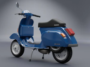 vespa pk-50 1982 3D Model