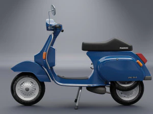 vespa pk-50 1982 3D Model