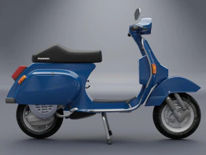 ベスパ pk-50 1982 3Dモデル