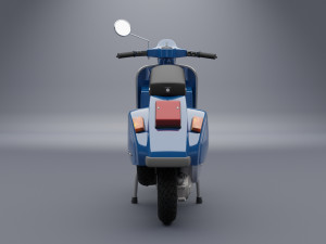 vespa pk-50 1982 Modelo 3D