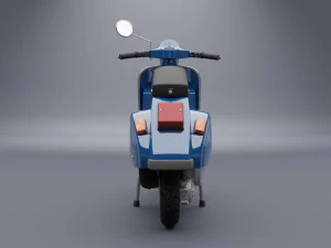 vespa pk-50 1982 3D Model