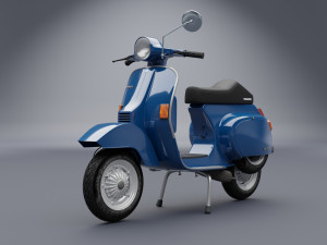 vespa pk-50 1982 Modelo 3D