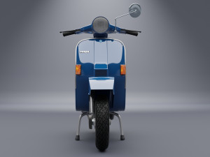 vespa pk-50 1982 Modelo 3D