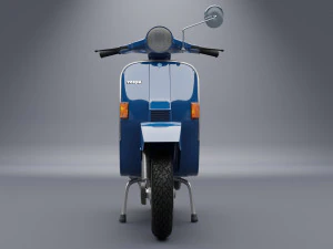 vespa pk-50 1982 3D Model