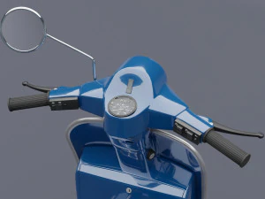 vespa pk-50 1982 3D Model
