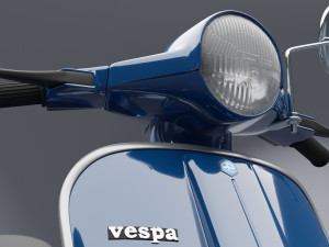 vespa pk-50 1982 Modelo 3D