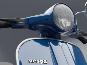 vespa pk-50 1982 3D Model