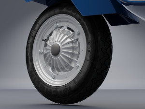 vespa pk-50 1982 Modelo 3D