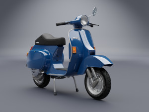 vespa pk-50 1982 Modelo 3D