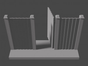 board fences 3D 打印模型