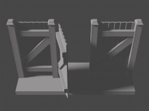 board fences Modelo de Impressão 3D