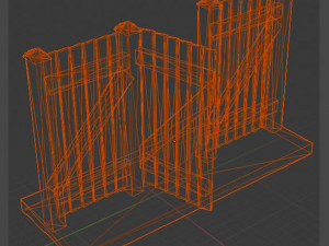 board fences Modelo de Impressão 3D