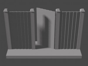 board fences Modelo de Impressão 3D