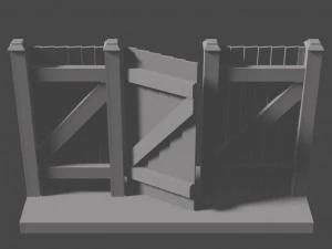 board fences 3D Print Model