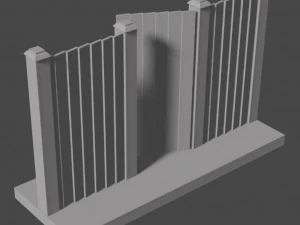 board fences 3D Print Model