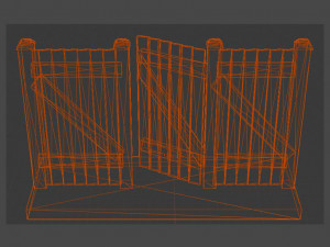 board fences Modelo de Impressão 3D