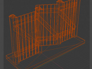 board fences Modelo de Impressão 3D